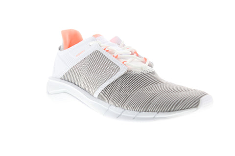 Reebok Fast Flexweave CN6094 Womens Gray Canvas Low Top Athletic Running Shoes