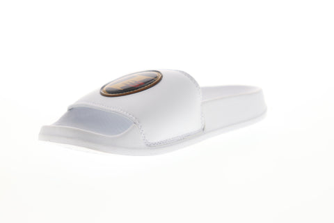 Reebok Classic Slide CN6739 Mens White Slip On Slides Sandals Shoes