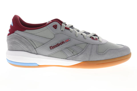 Reebok Unphased Pro CN7043 Mens Gray Suede Low Top Lifestyle Sneakers Shoes
