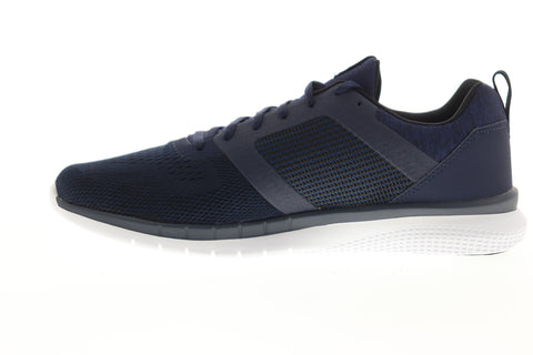 Reebok PT Prime Run 2.0 CN7113 Mens Blue Mesh Lace Up Athletic Running Shoes