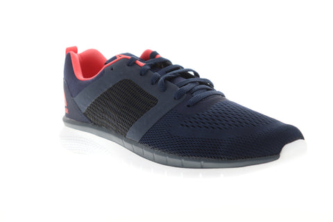 Reebok PT Prime Run 2.0 CN7144 Womens Blue Mesh Low Top Athletic Running Shoes