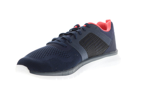 Reebok PT Prime Run 2.0 CN7144 Womens Blue Mesh Low Top Athletic Running Shoes