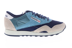 Reebok Classic Nylon MU CN7196 Mens Blue Low Top Lifestyle Sneakers Shoes