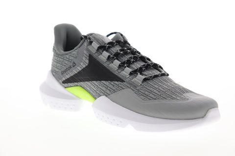 Reebok Split Fuel CN7364 Mens Gray Canvas Lifestyle Sneakers Shoes
