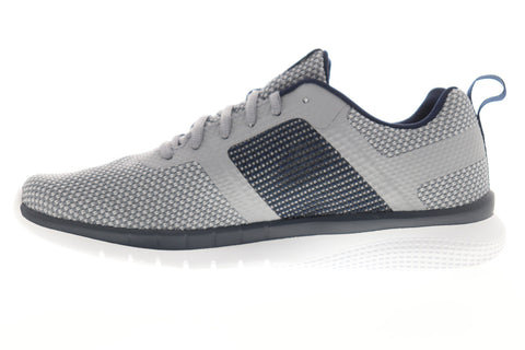 Reebok PT Prime Runner FC CN7456 Mens Gray Low Top Athletic Running Shoes