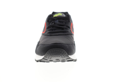 Reebok Rapide MU CN7521 Mens Black Suede Low Top Lifestyle Sneakers Shoes