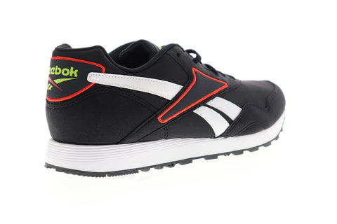 Reebok Rapide MU CN7521 Mens Black Suede Low Top Lifestyle Sneakers Shoes