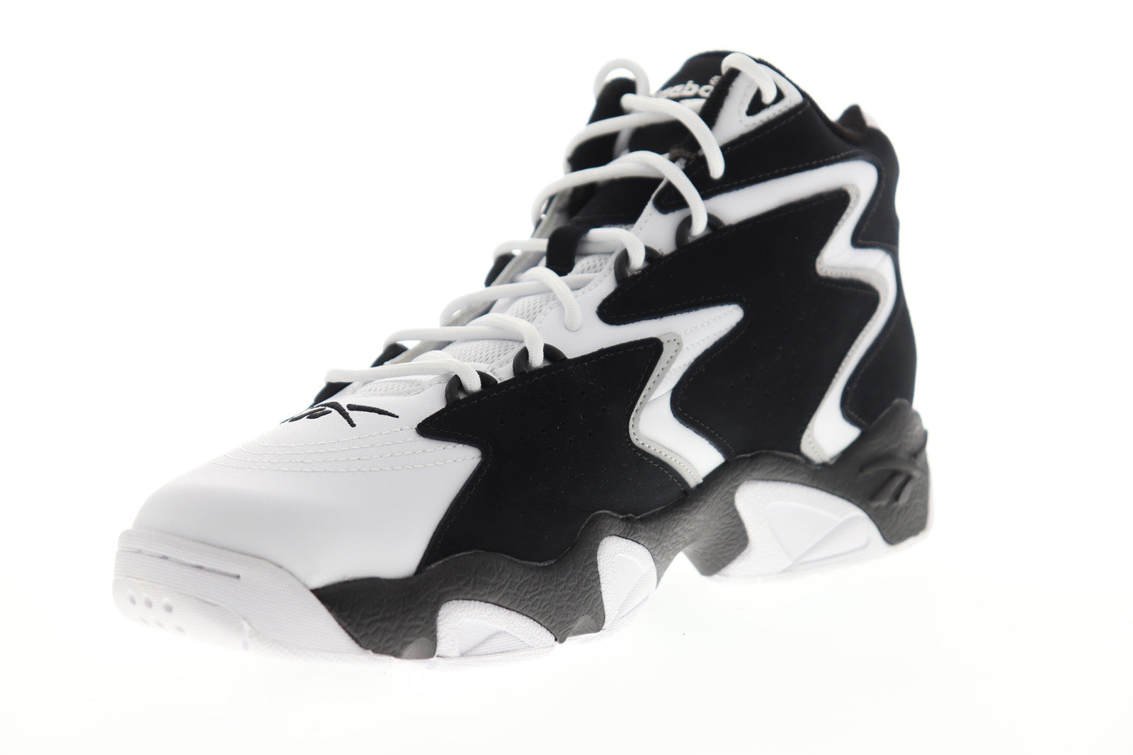 RARE🔥 Reebok ZigTech Basketball Sneakers Sz 11.5 Men's White Gray Zig  Zag Sole