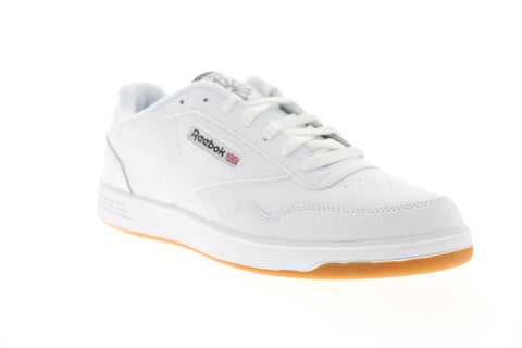 Reebok Club Memt CN8393 Mens White Leather Casual Lifestyle Sneakers Shoes