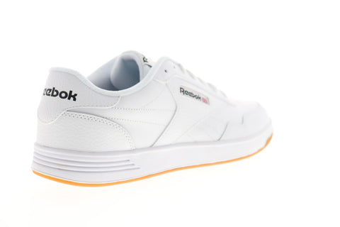 Reebok Club Memt CN8393 Mens White Leather Casual Lifestyle Sneakers Shoes