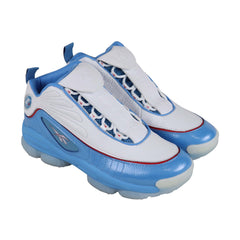 Reebok Iverson Legacy Mens Blue Leather Athletic Basketball Shoes