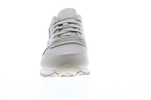 Reebok Classic Leather CN8543 Womens Gray Low Top Lifestyle Sneakers Shoes