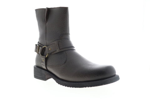 Robert Wayne TF PU Harness Boot CONNOR Mens Brown Leather Casual Dress Boots