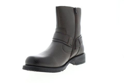 Robert Wayne TF PU Harness Boot CONNOR Mens Brown Leather Casual Dress Boots