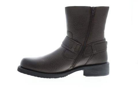 Robert Wayne TF PU Harness Boot CONNOR Mens Brown Leather Casual Dress Boots