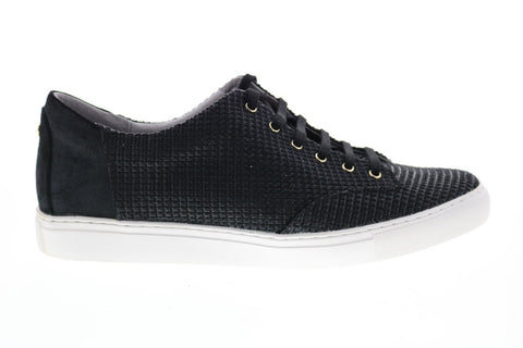 TCG Cooper Mens Black Canvas Low Top Lace Up Lifestyle Sneakers Shoes