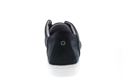 TCG Cooper Mens Black Canvas Low Top Lace Up Lifestyle Sneakers Shoes