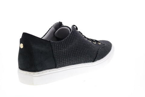 TCG Cooper Mens Black Canvas Low Top Lace Up Lifestyle Sneakers Shoes