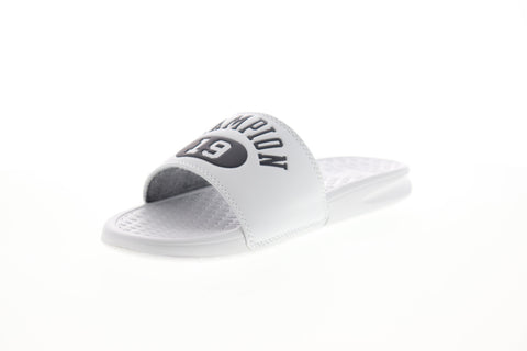Champion Non C Life Slide CP100007M Mens White Slides Sandals Shoes