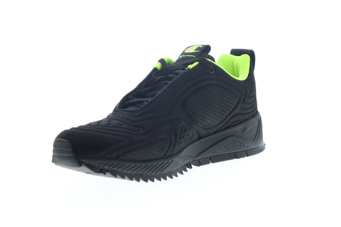Champion Flex 19 CP100251M Mens Black Suede Low Top Lifestyle Sneakers Shoes