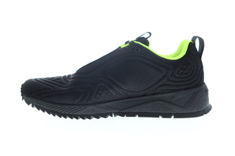 Champion Flex 19 CP100251M Mens Black Suede Low Top Lifestyle Sneakers Shoes