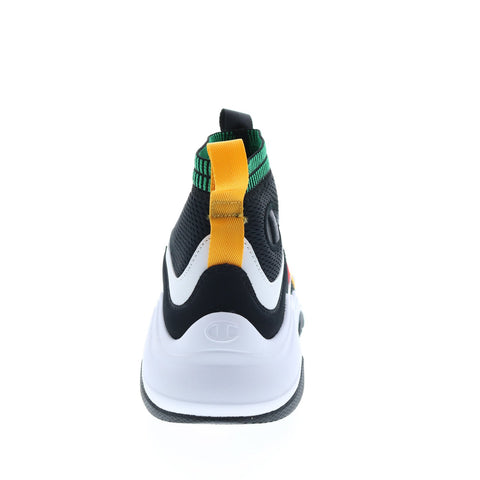 Champion Hyper C X CP100991M Mens Black Canvas Slip On Lifestyle Sneakers Shoes