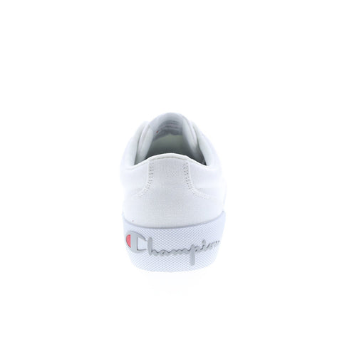 Champion Bandit CP101057M Mens White Canvas Lifestyle Sneakers Shoes
