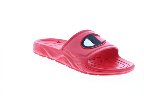 Champion Hydro-C CP101065M Mens Red Synthetic Sandals Slides Shoes