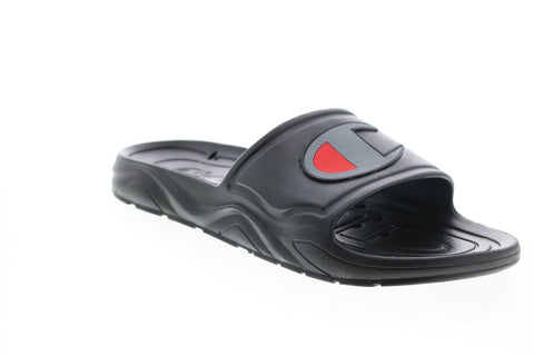 Champion Hydro-C CP101066M Mens Black Synthetic Sandals Slides Shoes
