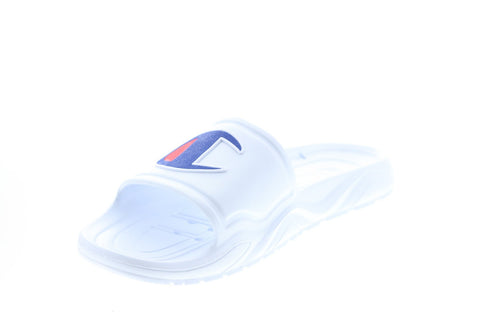 Champion Hydro-C CP101067M Mens White Synthetic Sandals Slides Shoes