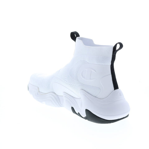 Champion Hyper C Raw CP101118M Mens White Canvas Lifestyle Sneakers Shoes