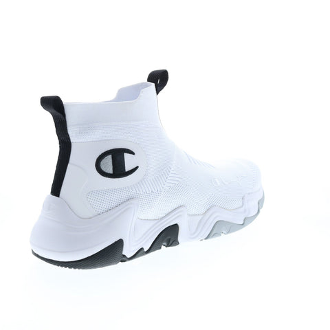 Champion Hyper C Raw CP101118M Mens White Canvas Lifestyle Sneakers Shoes