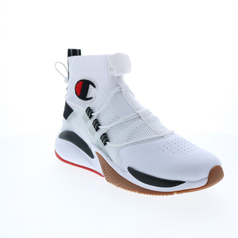 Champion XG Rally Plus CP101039M Mens White Canvas Lifestyle Sneakers Shoes