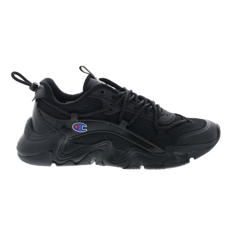 Champion Hyper C Pilot CP101406M Mens Black Canvas Lifestyle Sneakers Shoes