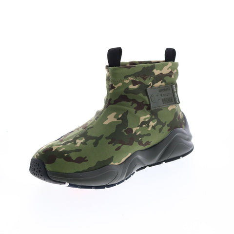 Champion Rally Drizzle C CP101436M Mens Green Canvas Lifestyle Sneakers Shoes