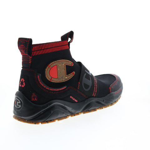 Champion Rally Pro Earth CP101859M Mens Black Canvas Lifestyle Sneakers Shoes