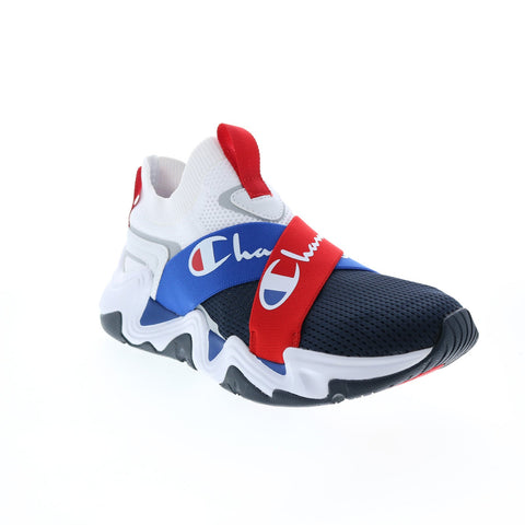 Champion Hyper Cross LO CP102034M Mens Blue Canvas Lifestyle Sneakers Shoes