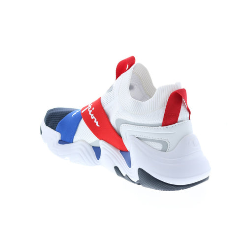 Champion Hyper Cross LO CP102034M Mens Blue Canvas Lifestyle Sneakers Shoes