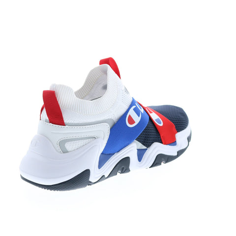 Champion Hyper Cross LO CP102034M Mens Blue Canvas Lifestyle Sneakers Shoes