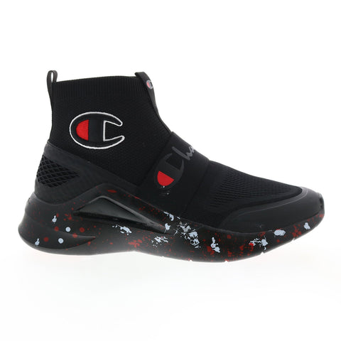 Champion Acela 2 CP102072M Mens Black Canvas Lifestyle Sneakers Shoes