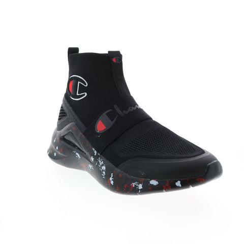 Champion Acela 2 CP102072M Mens Black Canvas Lifestyle Sneakers Shoes