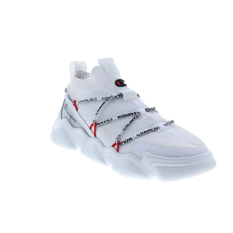 Champion Meloso Flux CP102505M Mens White Canvas Lifestyle Sneakers Shoes