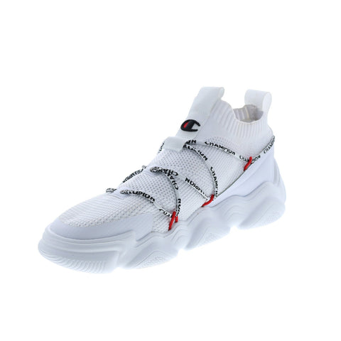 Champion Meloso Flux CP102505M Mens White Canvas Lifestyle Sneakers Shoes