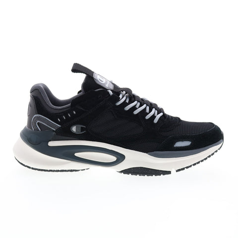 Champion OT Alter 1 CP103087M Mens Black Suede Lifestyle Sneakers Shoes