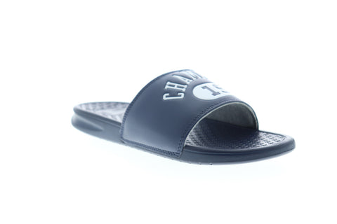 Champion Non C Life Slide CP100004M Mens Blue Slides Sandals Shoes