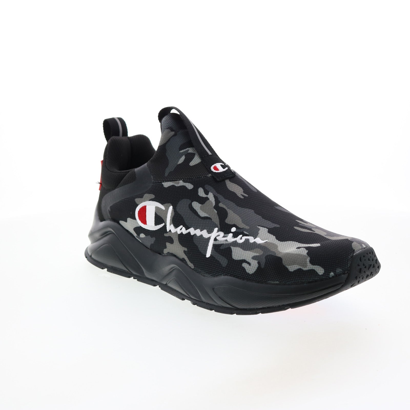 Champion 93 Apex CPS10314M Mens Black Canvas Slip On Lifestyle