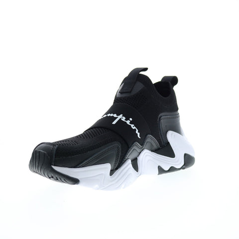 Champion Hyper C Speed CPS10375M Mens Black Mesh Lifestyle Sneakers Shoes