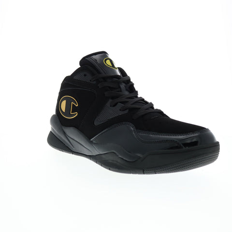 Champion Zone US1 Mid CPS10516M Mens Black Lifestyle Sneakers Shoes