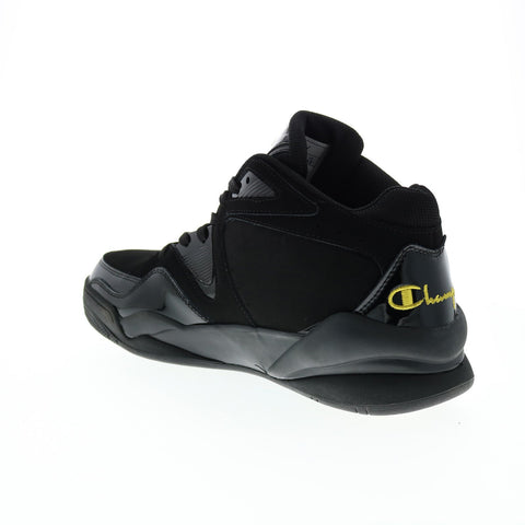 Champion Zone US1 Mid CPS10516M Mens Black Lifestyle Sneakers Shoes