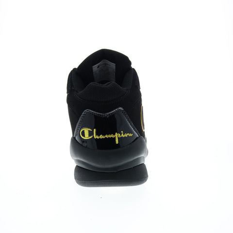 Champion Zone US1 Mid CPS10516M Mens Black Lifestyle Sneakers Shoes